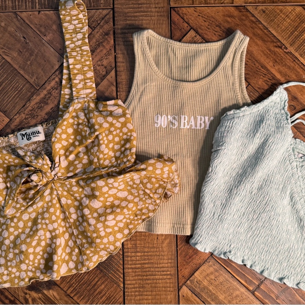 ☀️☀️☀️Crop Top Bundle Mumu/Holister